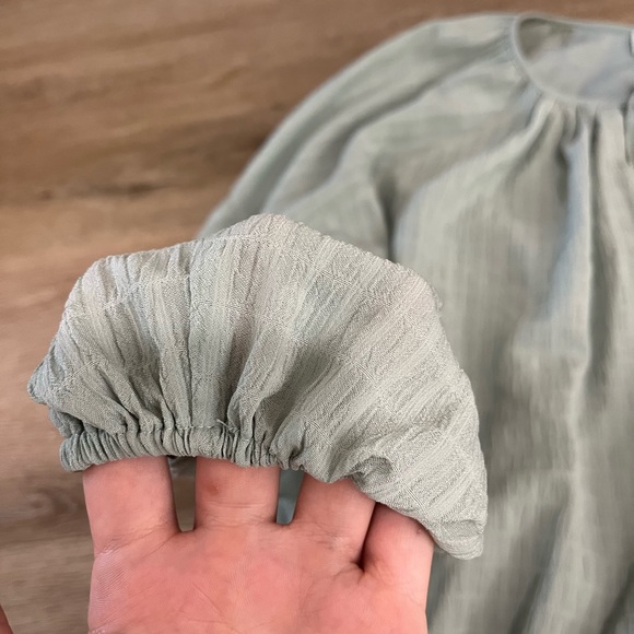 Wayf blue blouse - Picture 4 of 4